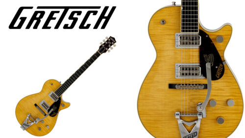 GRETSCH（グレッチ）から、クラシックなトゥワングトーンとヴァイブスを求めるプレイヤーのためのユニークで特別な限定のエレキギター「G6130T」が発売！