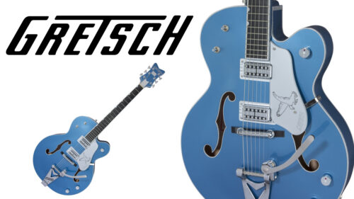 GRETSCH（グレッチ）からエレクトリックギターの黄金期の象徴的なスペックを忠実に再現したエレキギター『G6136T-59 Limited Edition ’59 Falcon with Bigsby Lake Placid Blue』が発売！