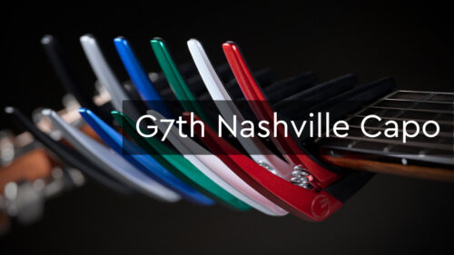 G7th（ジーセブンス）の「G7th Nashville Capo」に鮮やかなメタリックカラーが登場！