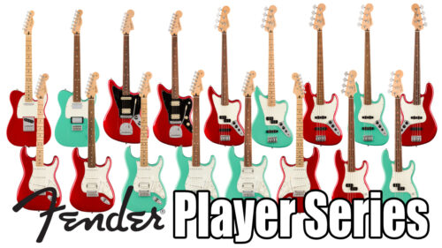 Fender（フェンダー）の時代を超越したデザイン、象徴的なサウンドとスタイルを実現した『Player シリーズ』より、新カラーモデルのエレキギター・エレキベースが発売！