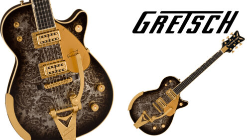 GRETSCH（グレッチ）からクラシックなデザインをエレガントにアレンジした限定生産モデルのエレキギター「G6134TG」が発売！