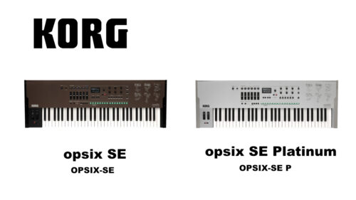 KORG（コルグ）から61鍵盤仕様のFMシンセサイザー「opsix SE」と「opsix SE Platinum」が発売！