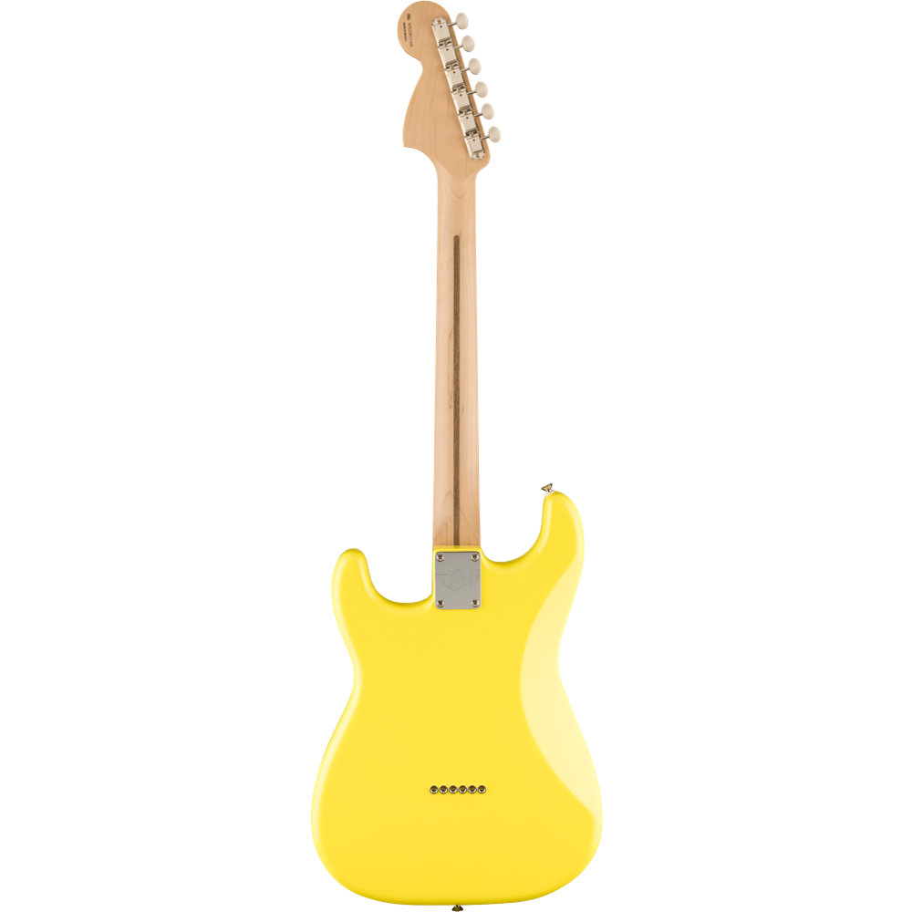 Fender フェンダー Limited Edition Tom Delonge Stratocaster, Rosewood Fingerboard, Graffiti Yellow ストラトキャスター エレキギター
