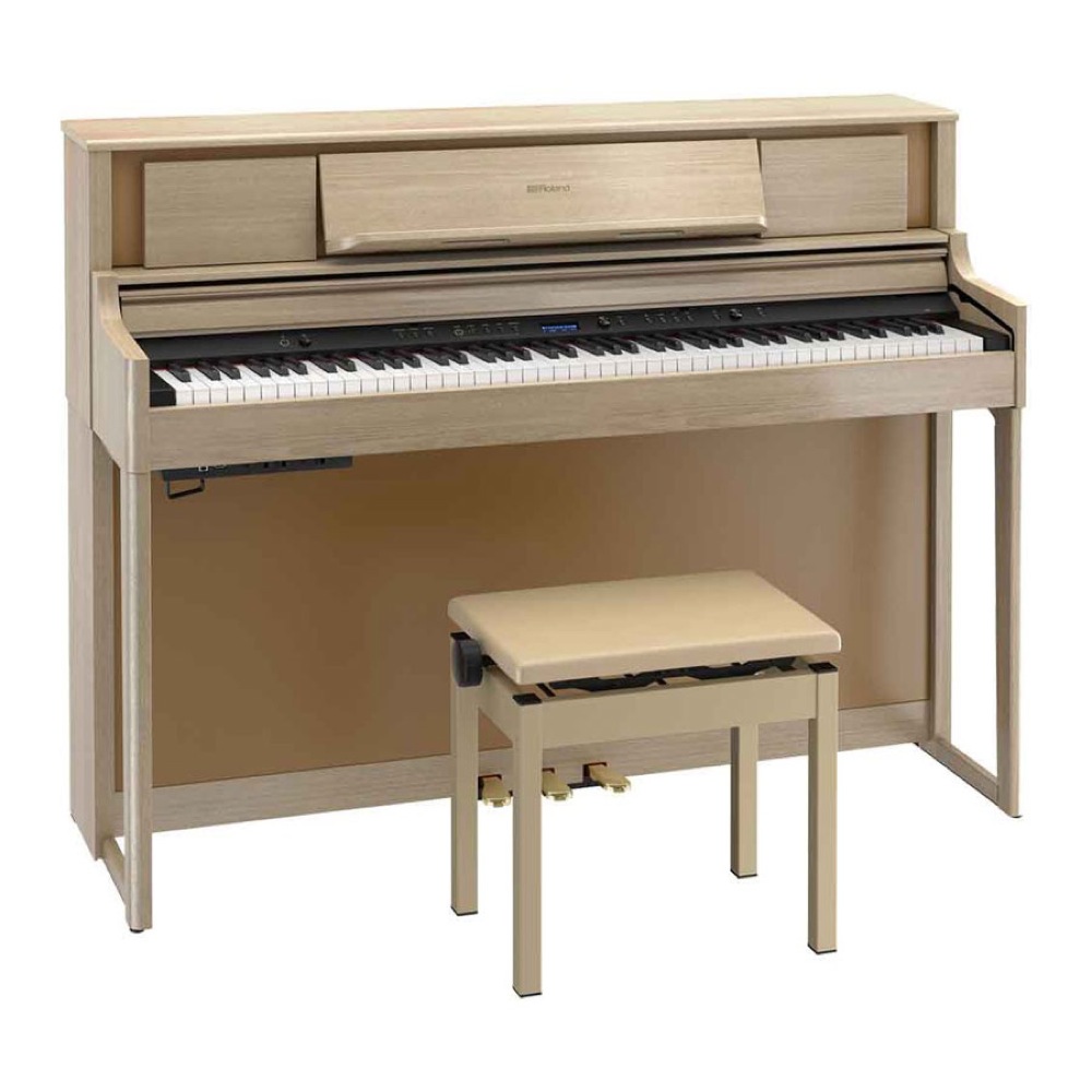 ROLAND LX705-LAS 電子ピアノ 高低自在椅子付き ライトオーク