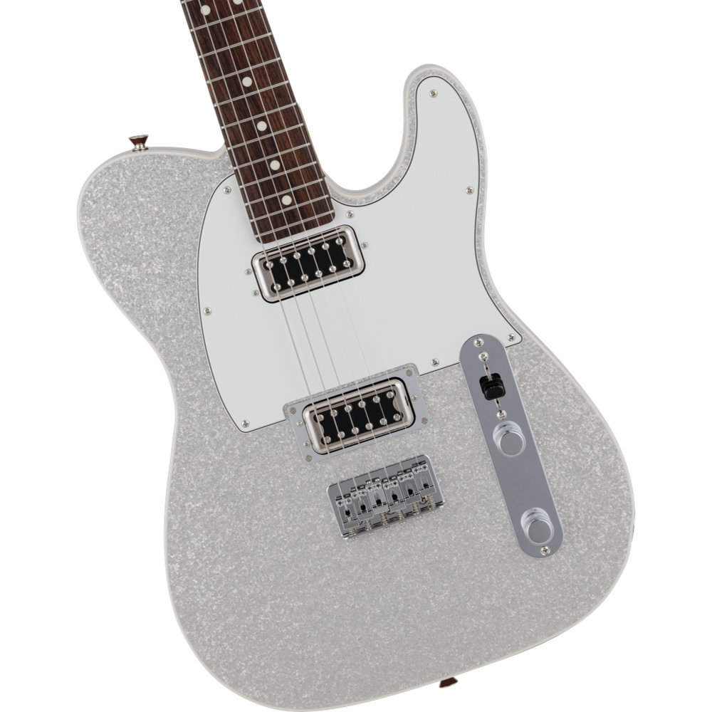 Made in Japan Limited Sparkle Telecaster, Rosewood Fingerboard, Silver