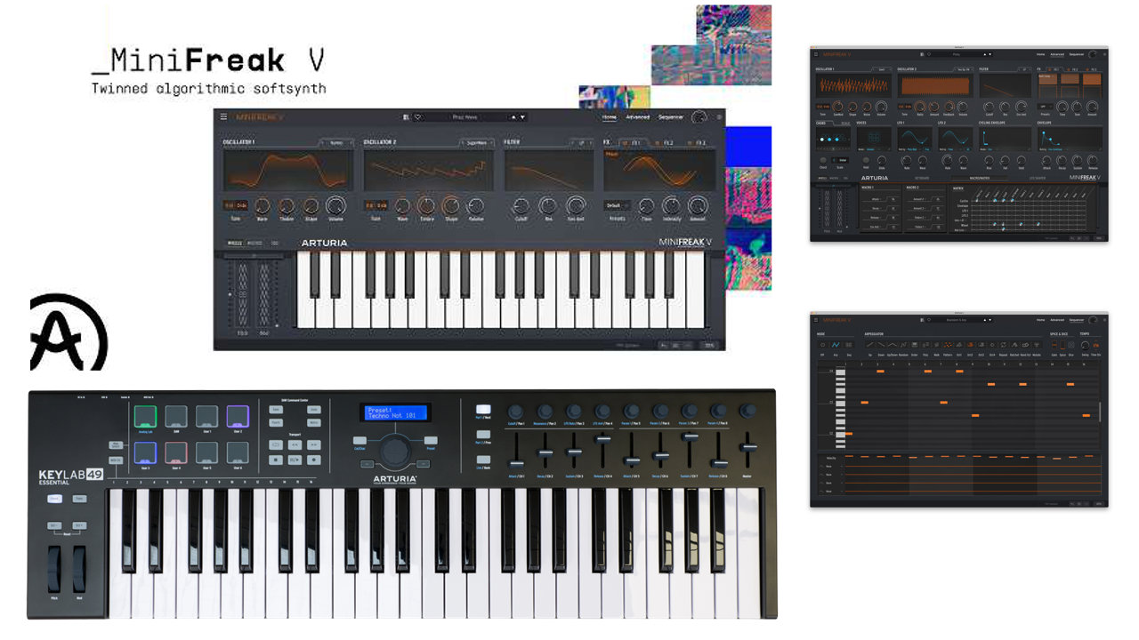 ARTURIA-アートリア-MINIFREAK-V 