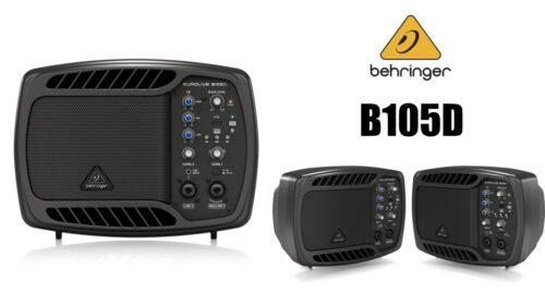 BEHRINGER（ベリンガー）からMP3/Bluetoothオーディオストリーミングに対応したポータブルPAスピーカー「B105D」が登場！