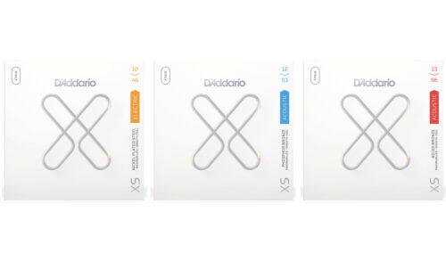 D’Addario（ダダリオ） XSシリーズ 超極薄コーティング弦に3パックセットが新たに追加！