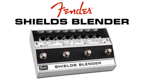 Fender(フェンダー)とシーンに多大な影響力を持つケヴィン・シールズが4年以上にわたる共同開発「Shields Blender」が登場！
