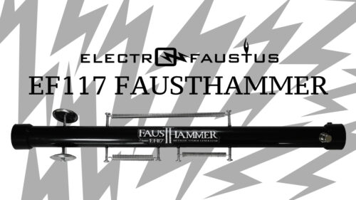 “電源は不要。動力源はあなたの魂だけです”Electro-Faustus（エレクトロファウストゥス）からノイズマシン「EF117 FAUSTHAMMER」が発売！