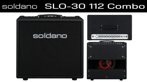 SOLDANO(ソルダーノ)を象徴する「SLO-100」のリッチでハーモニックなサウンドをそのままに、弟分「SLO-30 112CO BLK」が発売！