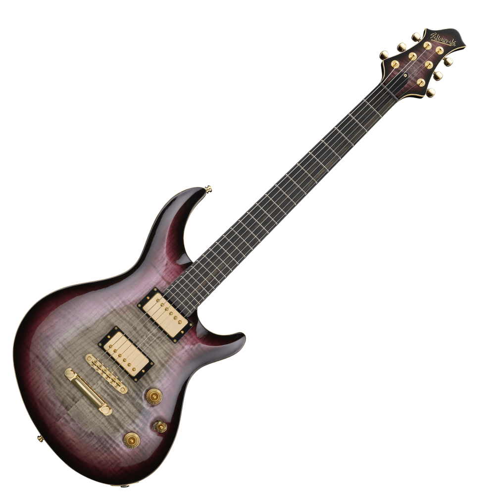 EDWARDS E-MYSTIQUE See Thru Purple Sunburst エレキギター