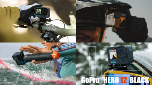 驚異的な画質、さらに優れたビデオブレ補正機能、そしてバッテリー駆動時間大幅アップを実現！進化した全く新しいウェアラブルカメラ「GoPro HERO12 Black」がついに登場！
