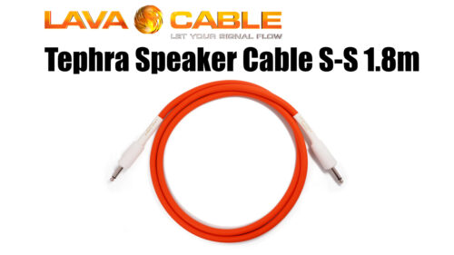 Lava Cable（ラヴァケーブル)より、ステージや現場の移動など、過酷な環境でも高い耐久性を実現された「Tephra Speaker Cable S-S 1.8m」が登場！