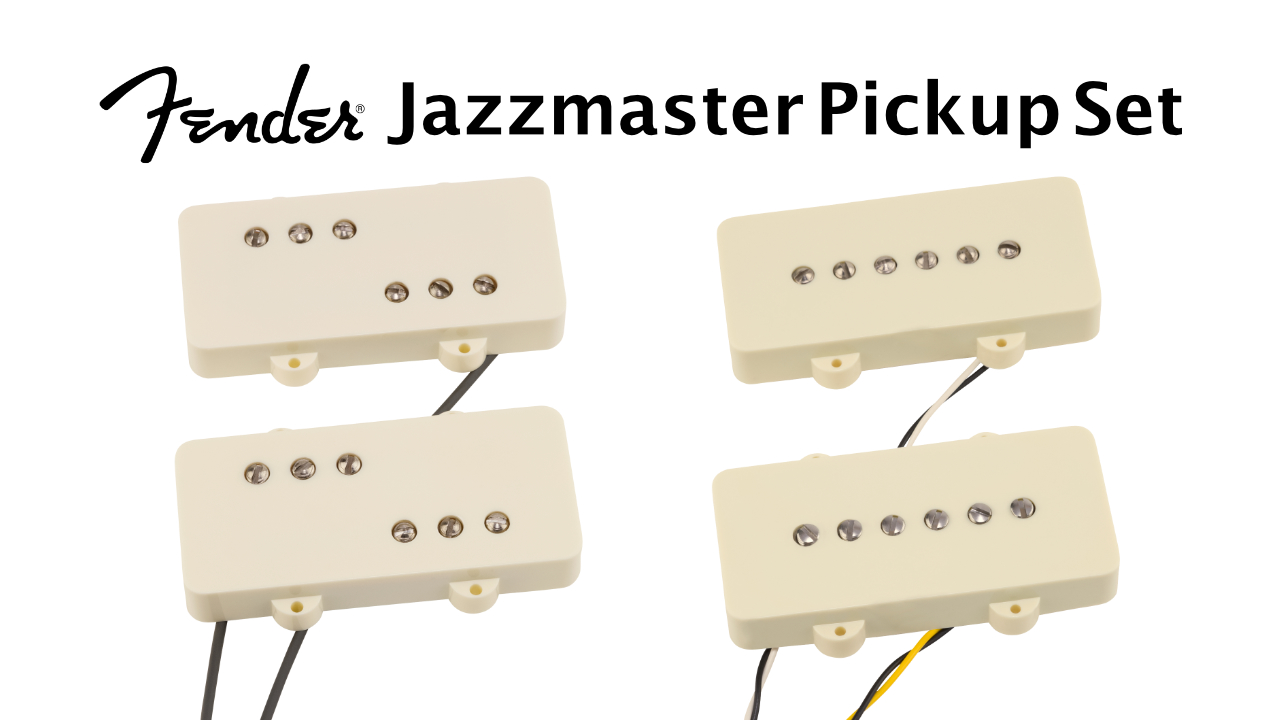 Cobalt　Set　Chrome　Fender　Jazzmaster　Pickup　フェンダー　Cunife　ジャズマスター用ピックアップセット-