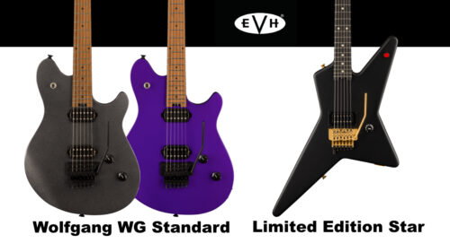 EVH（イーブイエイチ）から『Wolfgang WG Standardシリーズ』と『Limited Edition Starシリーズ』にNEWカラーモデルが登場！
