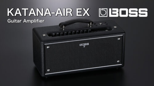 BOSS（ボス）から 本格的なアンプの鳴りを体感できる、完全ワイヤレスデスクトップアンプ「KATANA-AIR EX」が発売！
