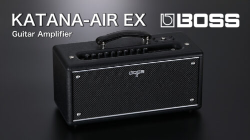 BOSSから完全ワイヤレスアンプ「KATANA-AIR EX」が発売！