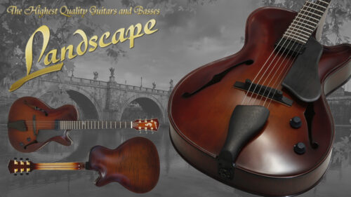 Landscape(ランドスケープ )より、伝統的なバイオリン工法から生まれた美麗なハンドアーチのフルアコースティックギター「AR-201」が発売されました！！
