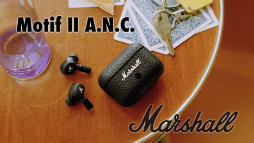 Marshall（マーシャル）から コンパクトながらも迫力のMarshallサウンドを届ける、アクティブノイズキャンセリング搭載の完全ワイヤレスイヤホン「Motif II A.N.C.」が発売！