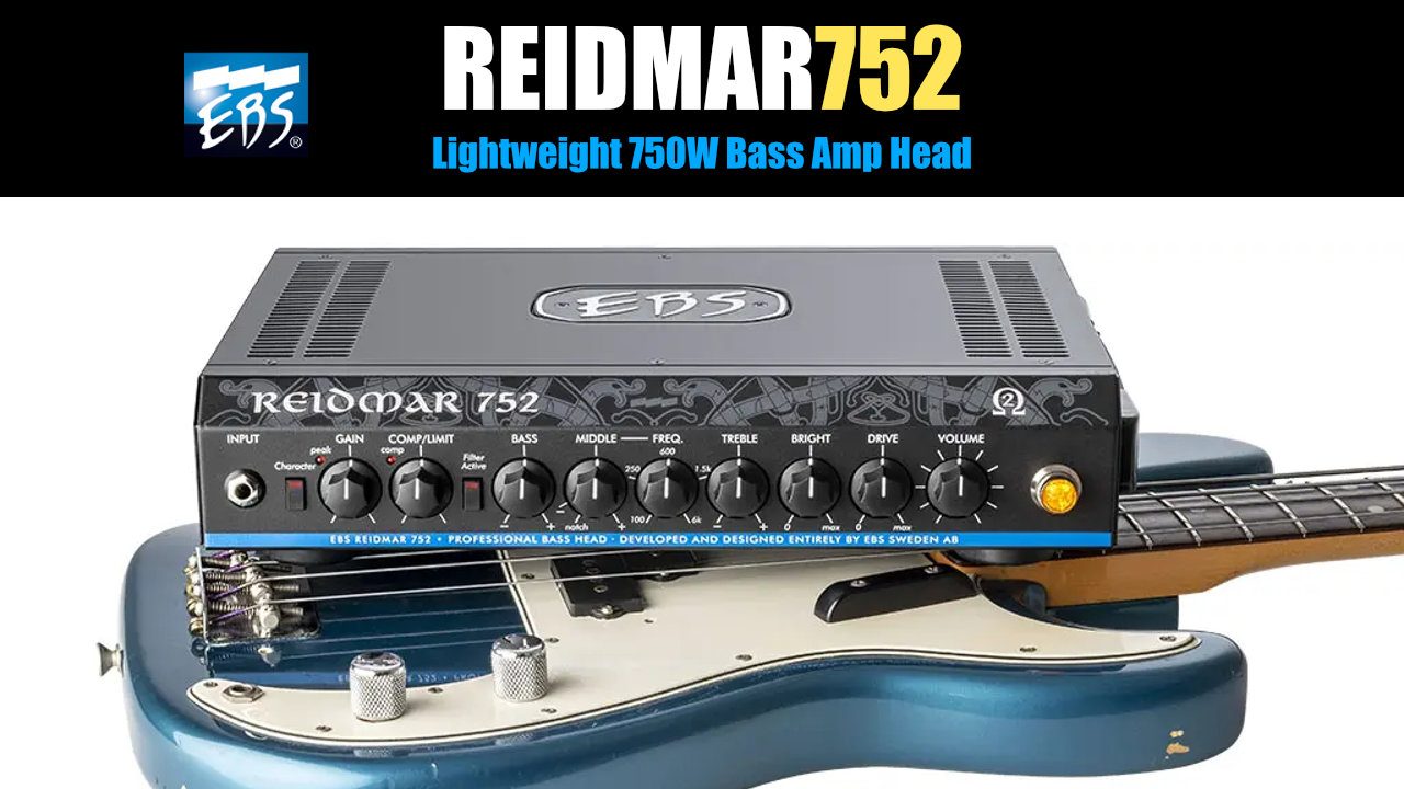 EBS Reidmar752 ベース用アンプヘッド エレキベース アンプ-