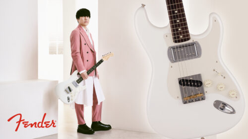 Fender（フェンダー）から フジファブリックのボーカル・リードギターである山内総一郎の最新シグネイチャーモデル「Souichiro Yamauchi Stratocaster Custom」が登場！