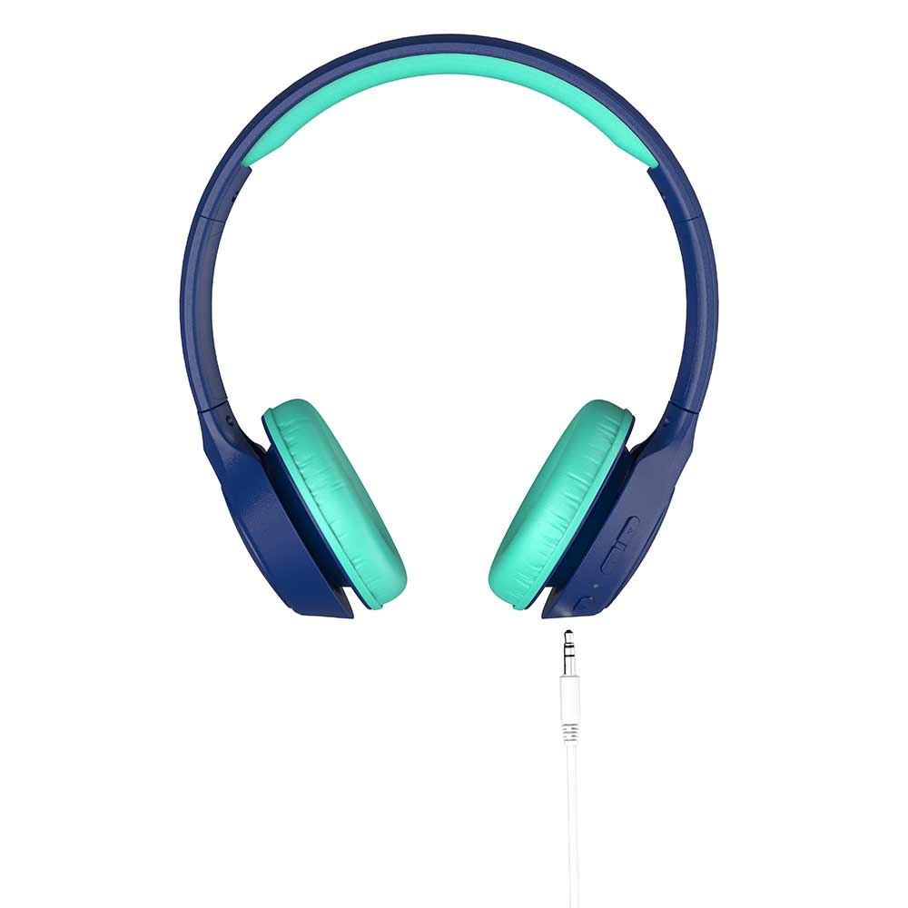 MEE audio ミーオーディオ HP-KJ45BT-BL KidJamz KJ45BT ブルー 子供用ワイヤレスヘッドホン キッズヘッドフォン
