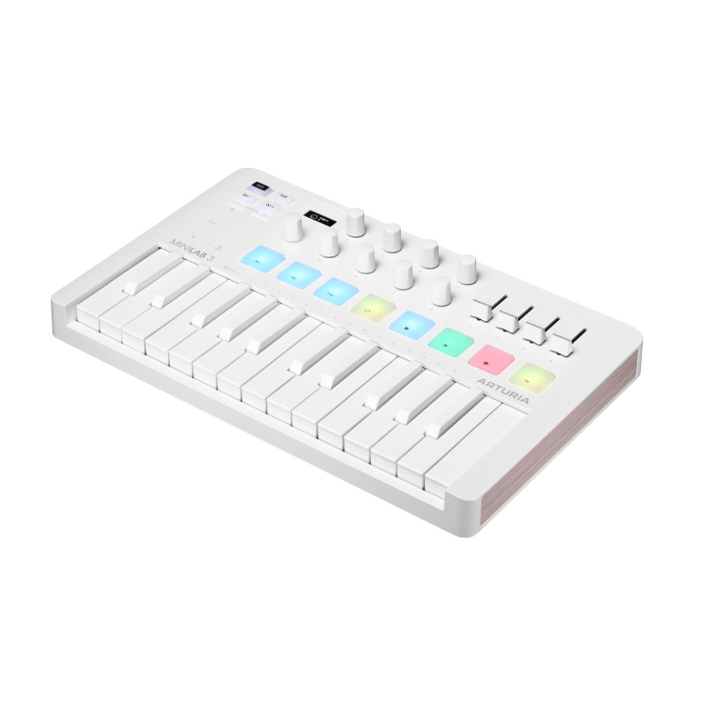 ARTURIA MiniLab 3 Alpine White USB MIDIキーボード