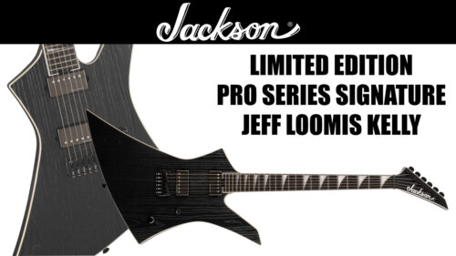Jackson（ジャクソン）から「Nevermore」「Arch Enemy」等の活躍で知られるギタリスト、ジェフ・ルーミスのシグネイチャーモデル「Jeﬀ Loomis Kelly HT6 Ash」が発売！