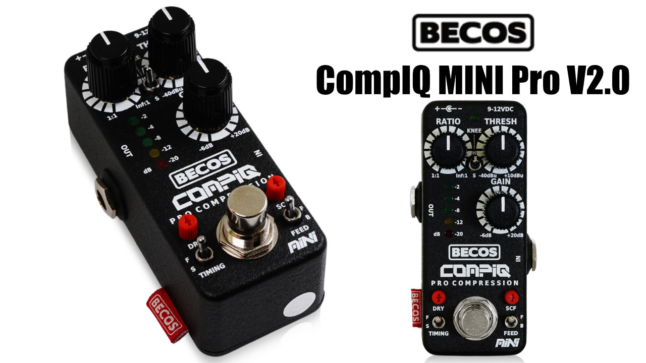 BECOS COMPIQ MINI Pro コンプ 【3月25日まで値下げ】音出し確認済 