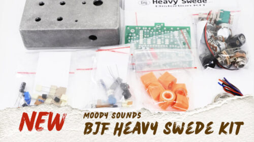 Moody Sounds（ムーディーサウンズ）から本物のヘヴィメタルサウンドを生み出すディストーションペダルの自作キット「BJF Heavy Swede kit」が発売！