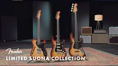 Fender（フェンダー）からエレガントなデザインの「Limited Suona Collection」シンライン3モデルが発売！