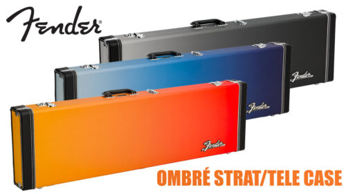 Fender（フェンダー）から美しいグラデーションカラーのストラト/テレキャスター用ハードケース「Ombre Case」が発売！