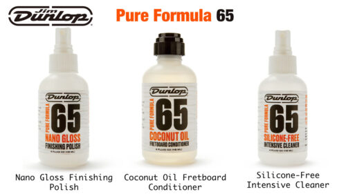 JIM DUNLOP（ジムダンロップ）からポリッシュ、クリーナーなど「Pure Formula 65」メンテナンスグッズ3種が発売！