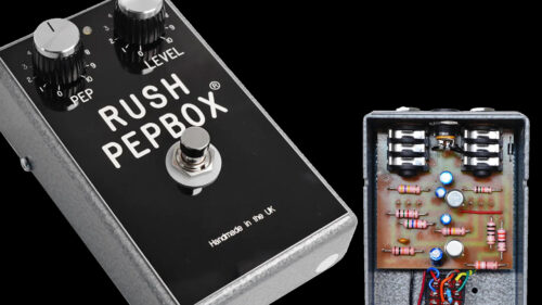 Rushamps(ラッシュアンプス)より、伝説の60年代 RUSH PEPBOXの”正当後継”モデル「Rush Pepbox 2.0」が発売！