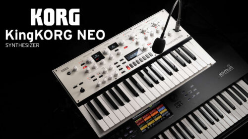 KORG（コルグ）から自分の求める音を最短距離で導き出すバーチャル・アナログ・シンセサイザー「KingKORG NEO」が発売！