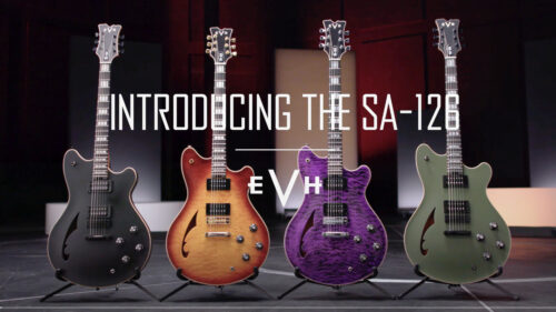 21世紀におけるモダンギターのあるべき姿を再定義、EVH (イーブイエイチ)から「SA-126 Special」4色が登場！