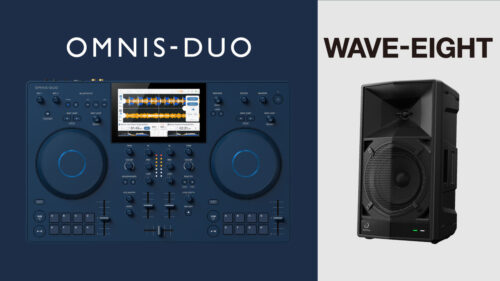 AlphaTheta（アルファシータ）からポータブル オールインワンDJシステム「OMNIS-DUO」とSonicLink搭載ポータブルDJスピーカー「WAVE-EIGHT」が発売！