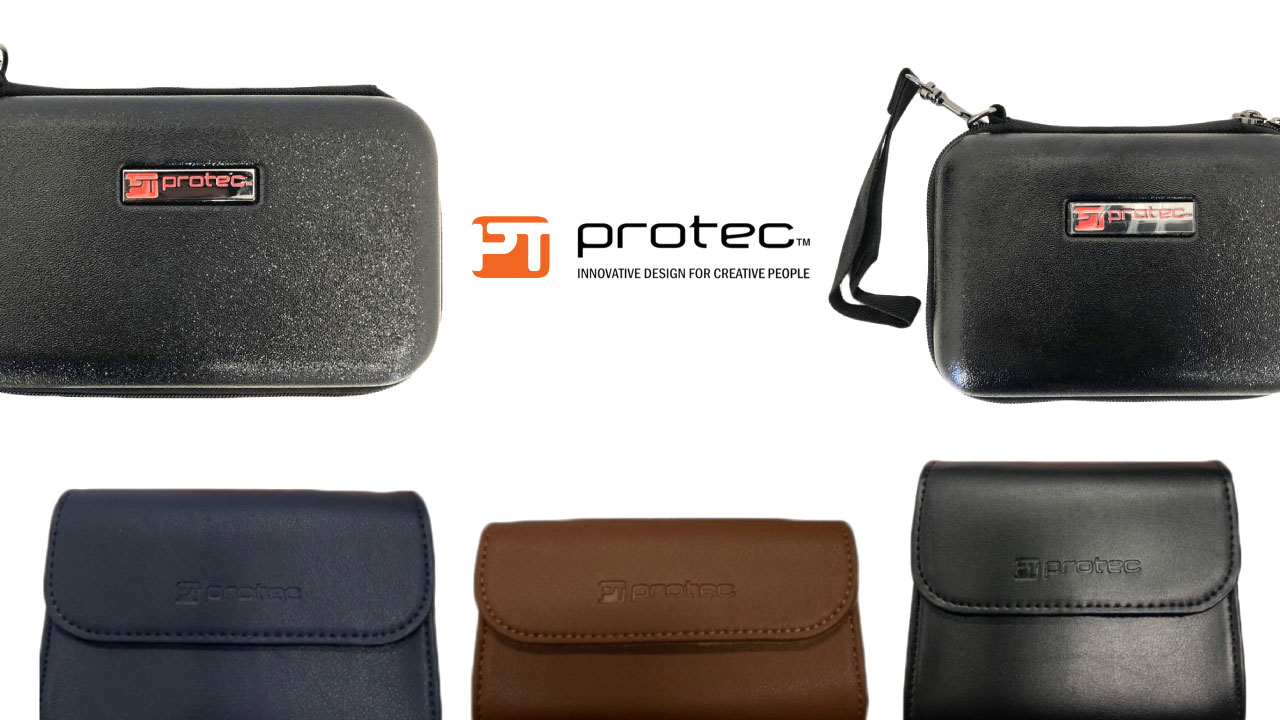 PROTECからABS製と合皮製マウスピースケースが発売。