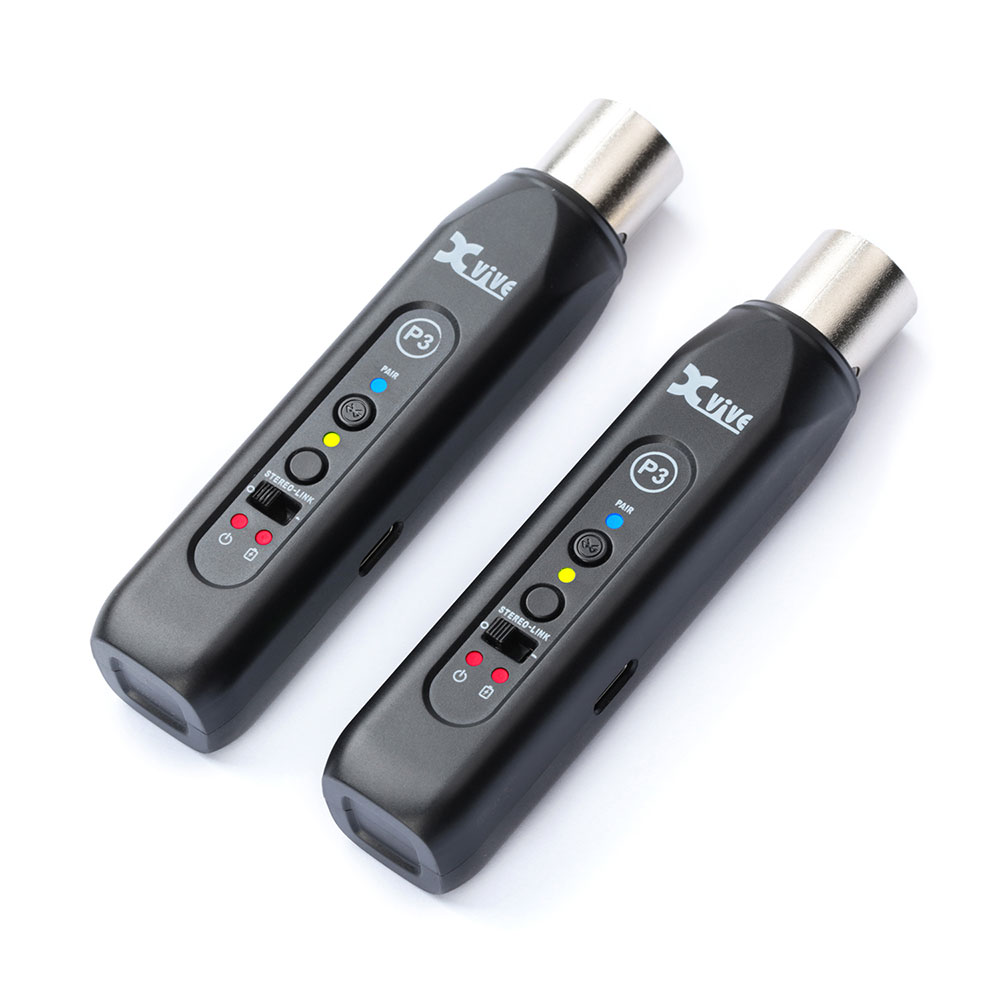Xvive エックスバイブ XV-P3D P3 Bluetooth Audio Receiver XLR端子 レシーバー 受信機 2台セット