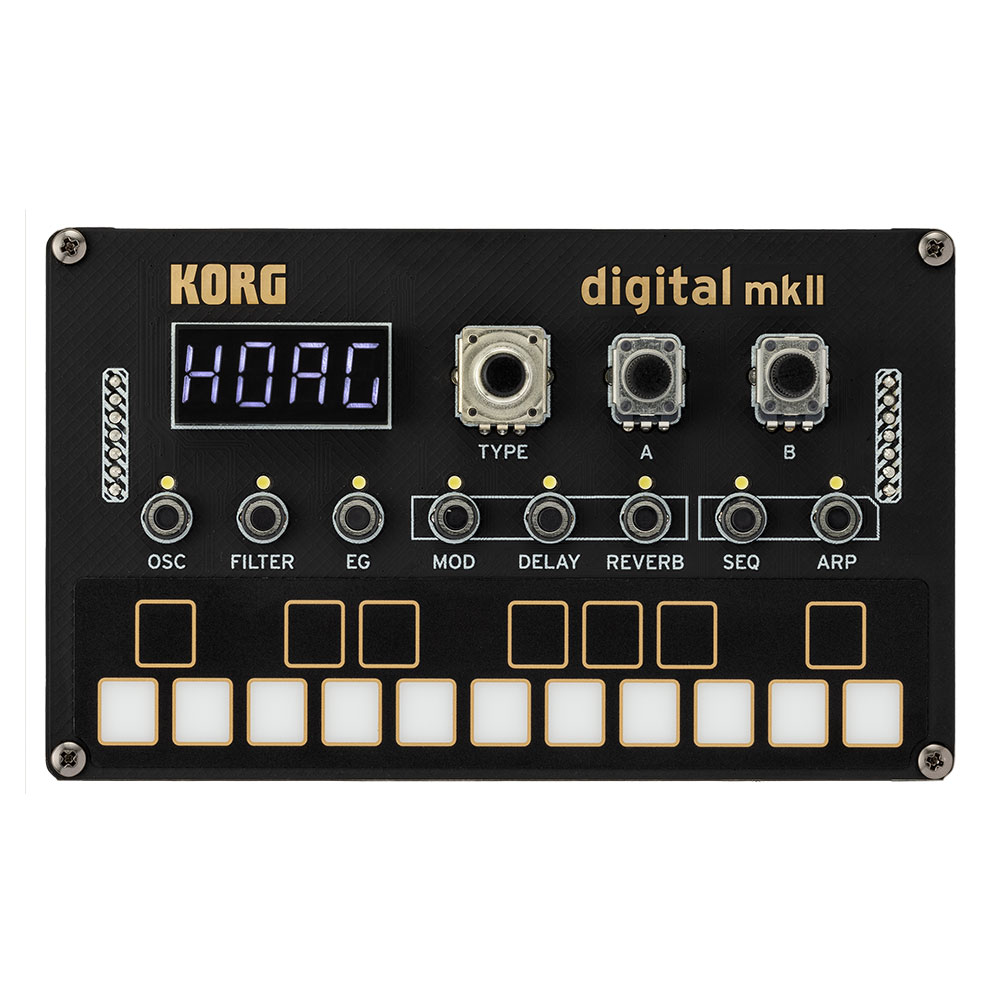 コルグ シンセサイザー 組み立てキット KORG NTS-1 digital Kit mkII DIYシンセキット Programmable Synthesizer Kit