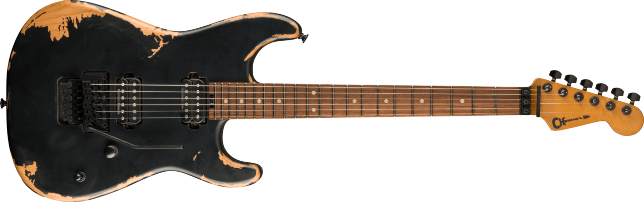 Charvel シャーベル Pro-Mod Relic San Dimas Style 1 HH FR PF Weathered Black エレキギター