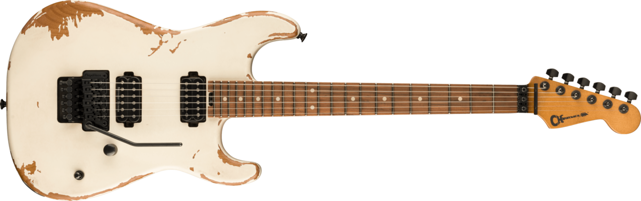 Charvel シャーベル Pro-Mod Relic San Dimas Style 1 HH FR PF Weathered White エレキギター