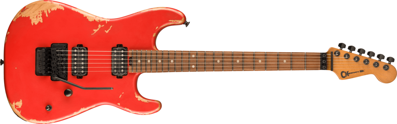 Charvel シャーベル Pro-Mod Relic San Dimas Style 1 HH FR PF Weathered Orange エレキギター