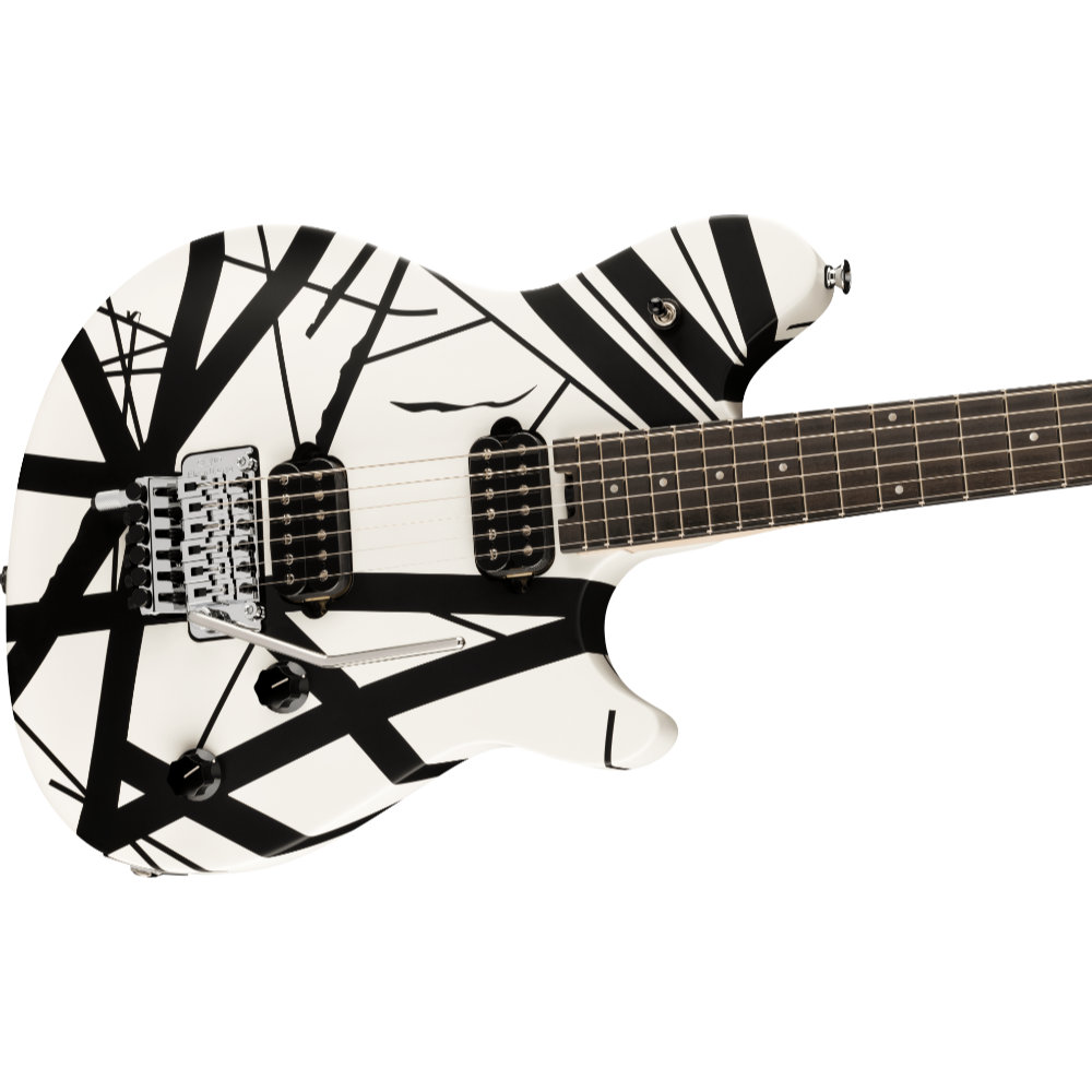 EVH Wolfgang Special Striped Series Black and White エレキギター