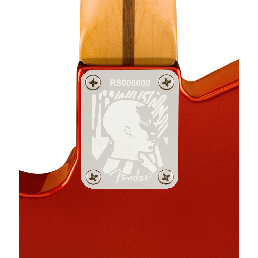Fender Limited Edition Raphael Saadiq Telecaster Dark Metallic Red エレキギター ネックプレート