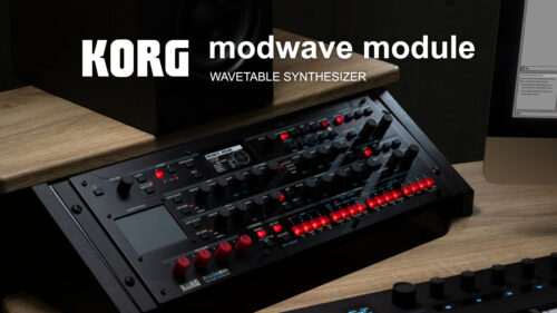 KORG（コルグ）からMIDI2.0プロパディエクスチェンジとポリアフタータッチに対応した過激なサウンドが特徴の音源モジュール「modwave module」が発売！