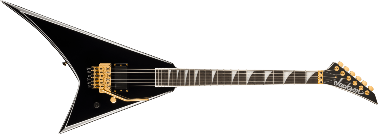 Jackson Concept Series Limited Edition Rhoads RR24 FR H Black with White Pinstripes