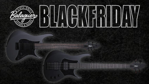 Balaguer Guitars(バラゲールギターズ)から、ハードウェアはブラックで統一された次世代のプレイヤーに向けた限定モデル「Diablo Black Friday 2023 Select」が発売！