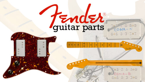 Fender(フェンダー)から、ストラトキャスター交換用パーツ、「交換用ネック」「配線済ピックガード」2機種が発売！